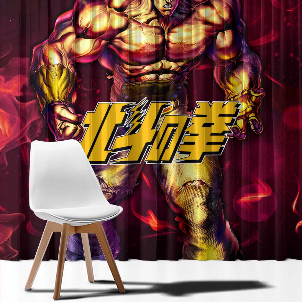 Falco - Fist Of The North Star Window Curtain Anime Mix Manga Style