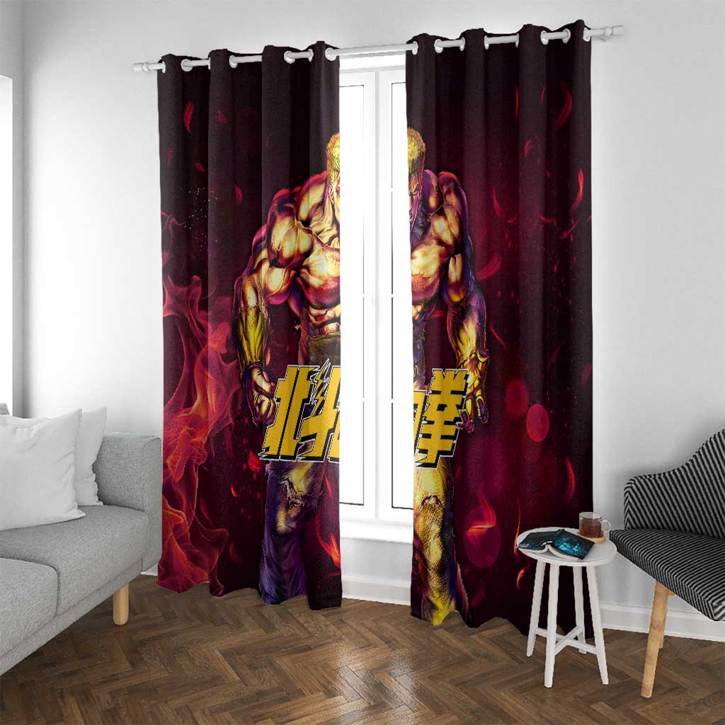 Falco - Fist Of The North Star Window Curtain Anime Mix Manga Style