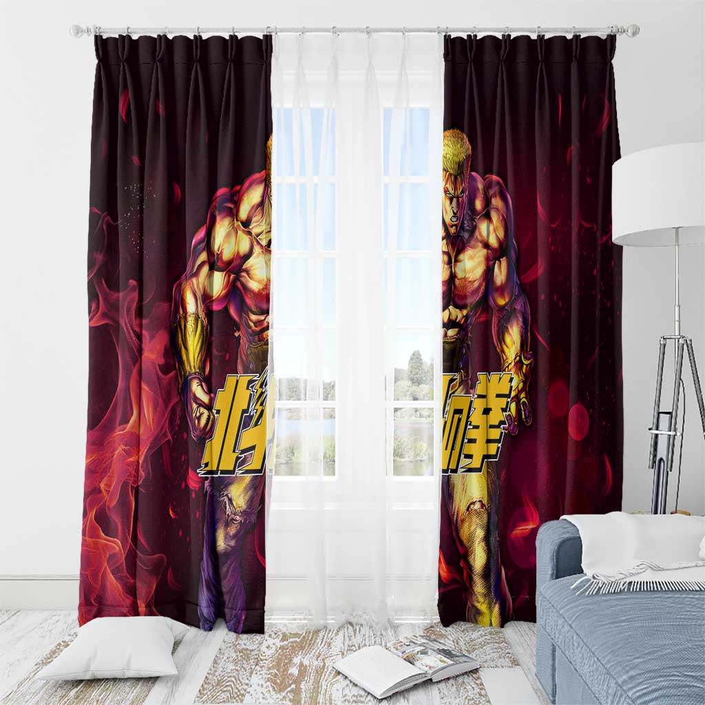 Falco - Fist Of The North Star Window Curtain Anime Mix Manga Style