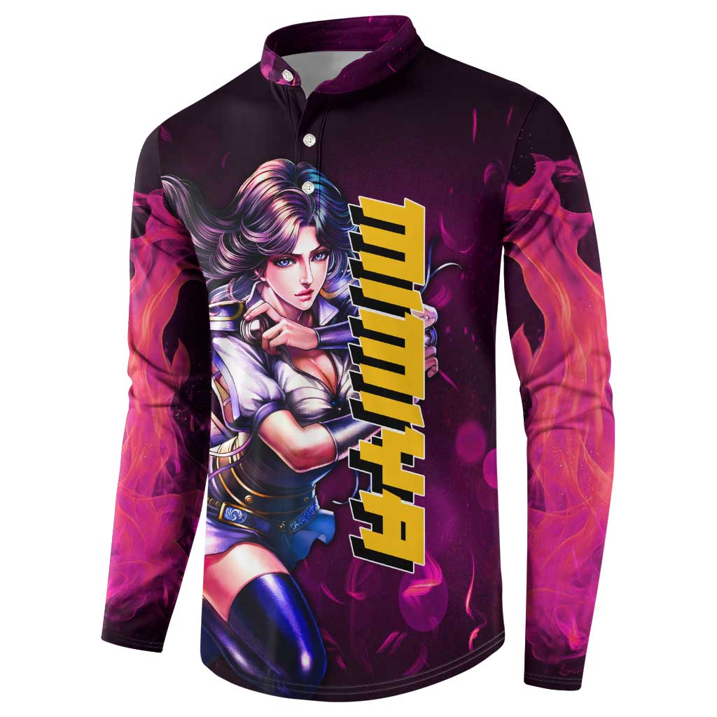 Mimiya - Fist Of The North Star Button Sweatshirt Anime Mix Manga Style