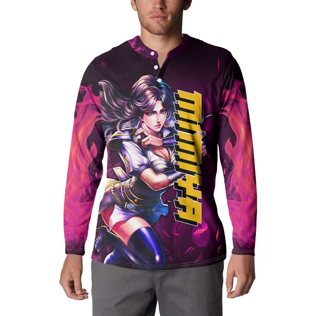 Mimiya - Fist Of The North Star Button Sweatshirt Anime Mix Manga Style