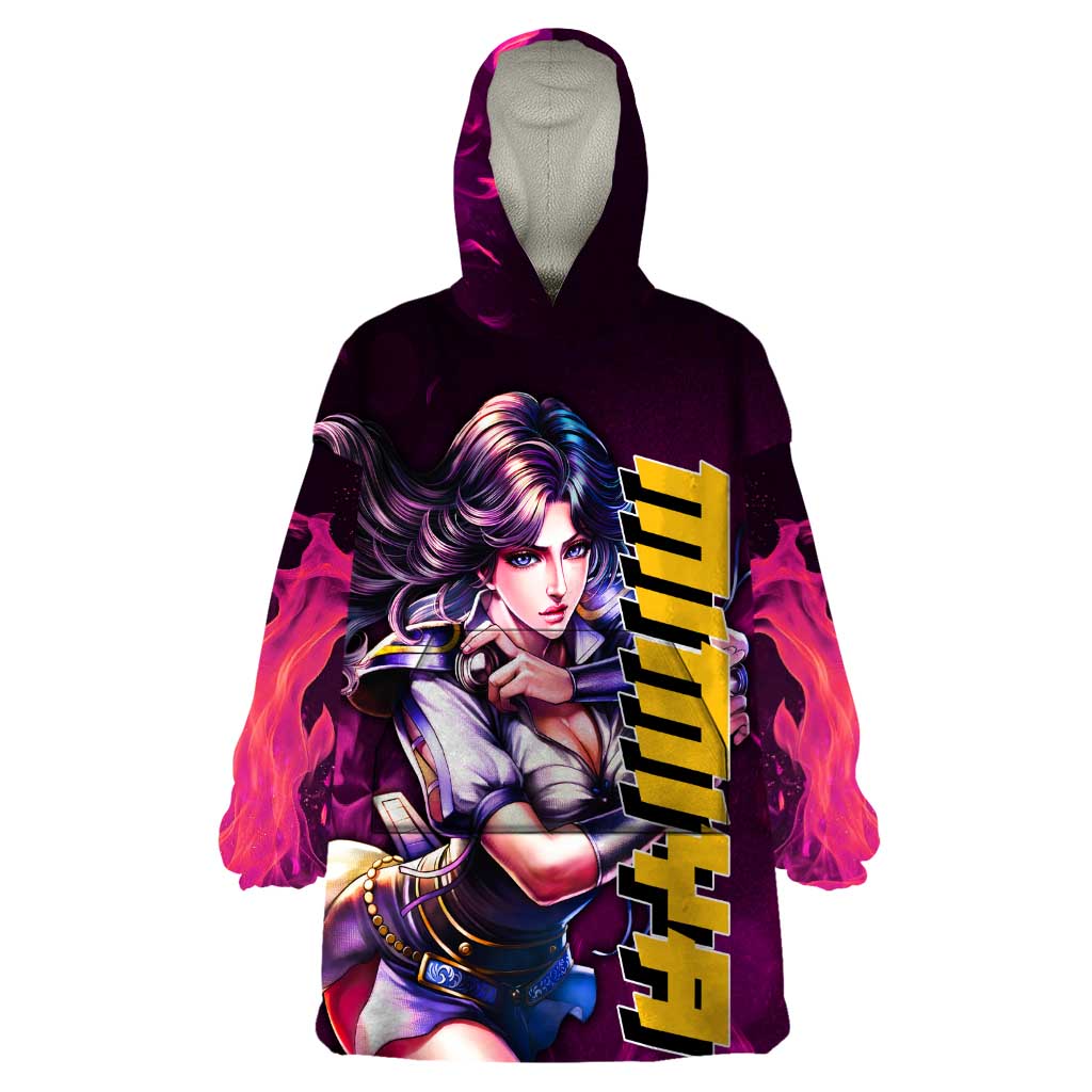 Mimiya - Fist Of The North Star Wearable Blanket Hoodie Anime Mix Manga Style