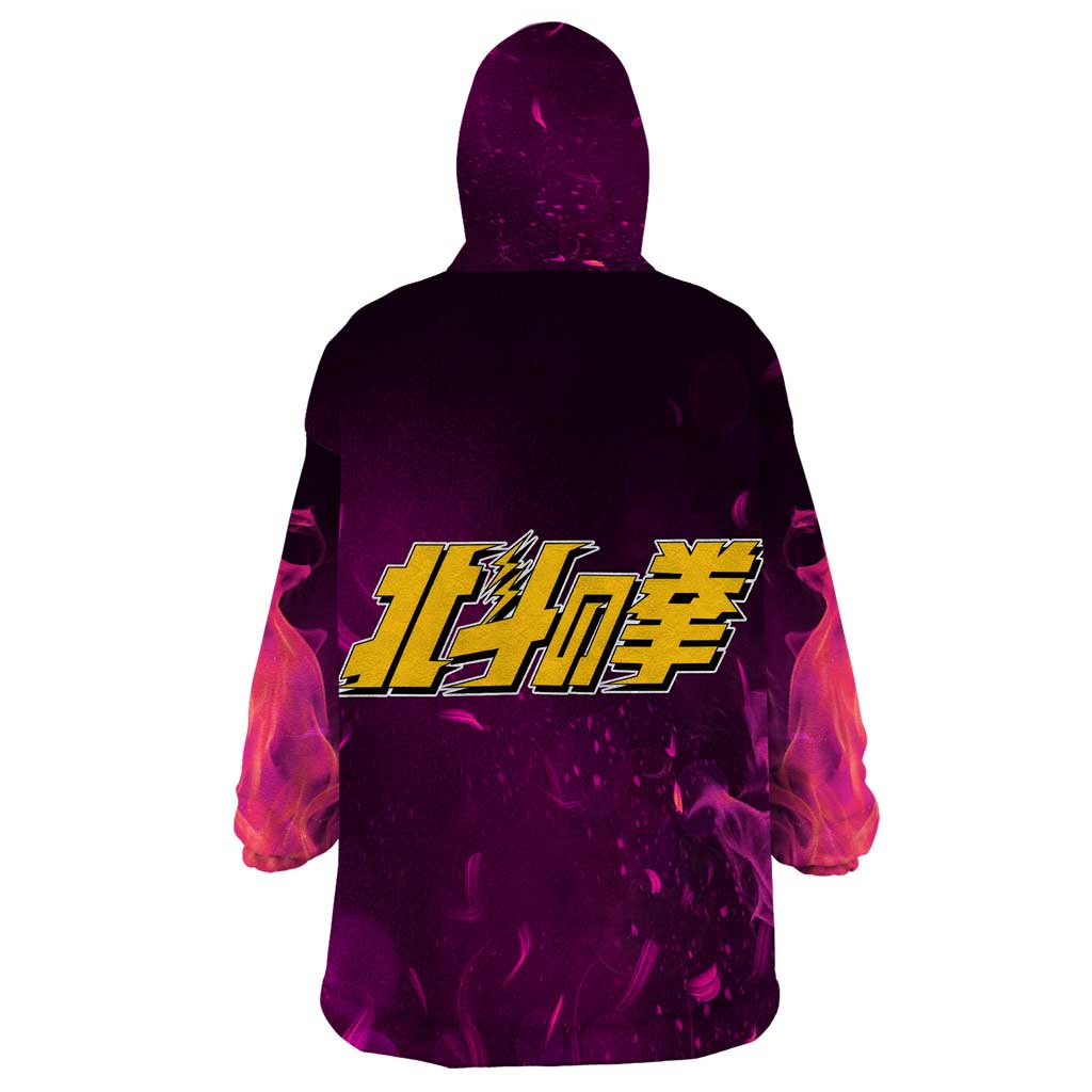 Mimiya - Fist Of The North Star Wearable Blanket Hoodie Anime Mix Manga Style