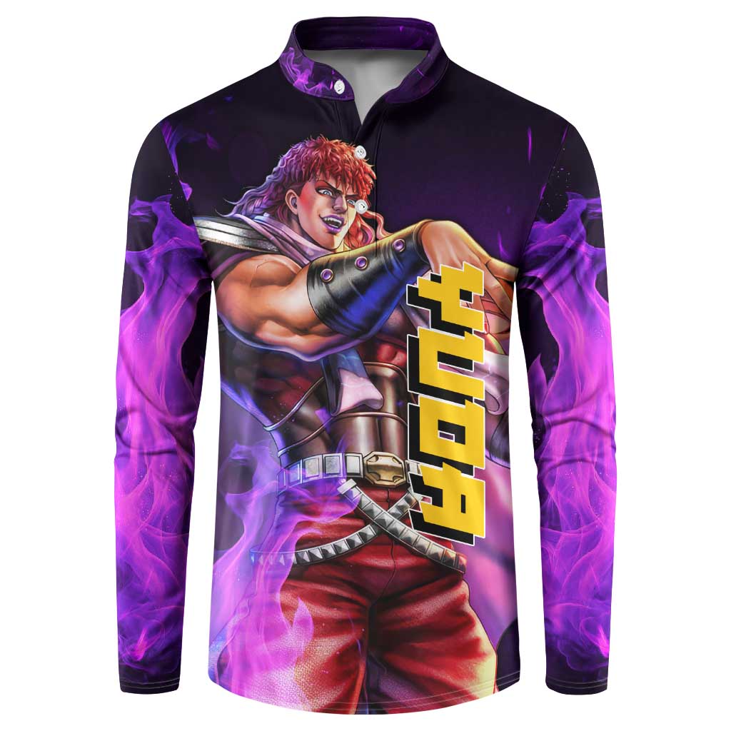 Yuda - Fist Of The North Star Button Sweatshirt Anime Mix Manga Style