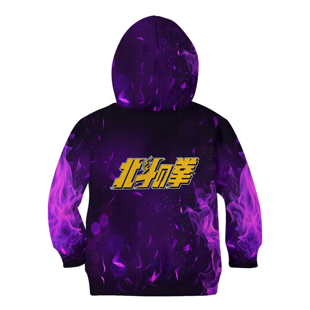 Yuda - Fist Of The North Star Kid Hoodie Anime Mix Manga Style