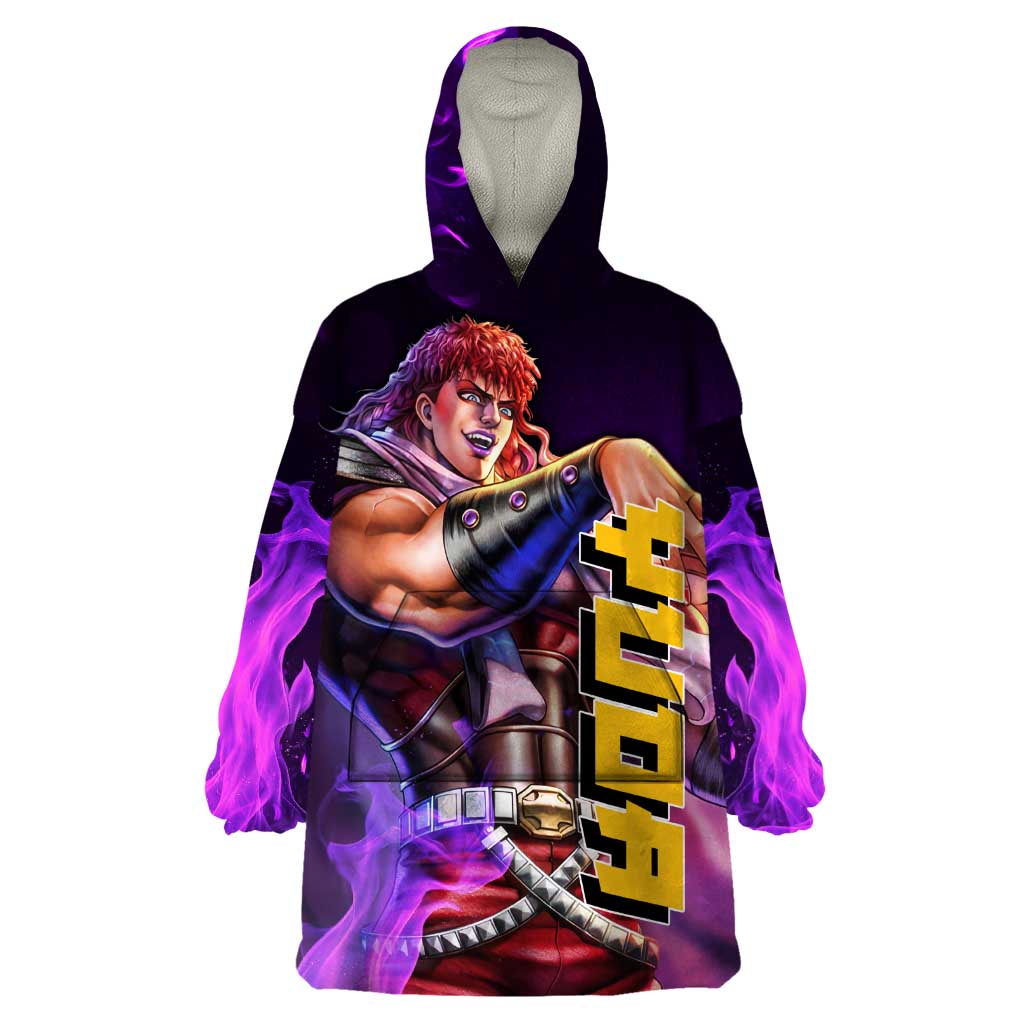 Yuda - Fist Of The North Star Wearable Blanket Hoodie Anime Mix Manga Style