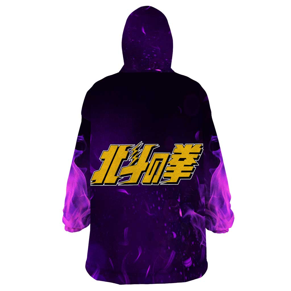 Yuda - Fist Of The North Star Wearable Blanket Hoodie Anime Mix Manga Style