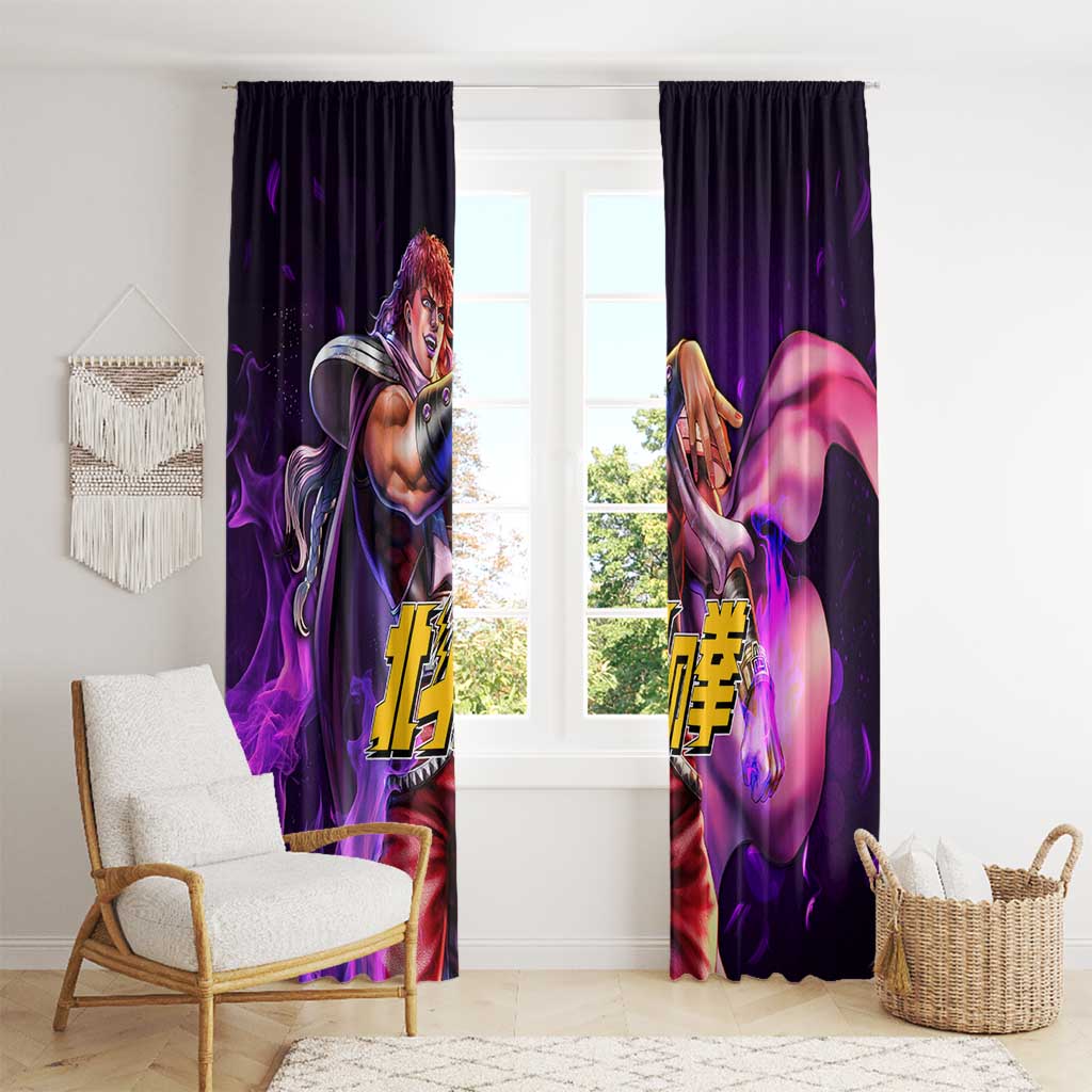 Yuda - Fist Of The North Star Window Curtain Anime Mix Manga Style