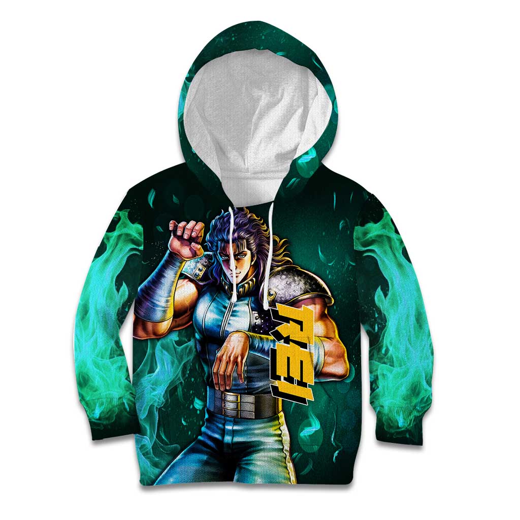 Rei - Fist Of The North Star Kid Hoodie Anime Mix Manga Style