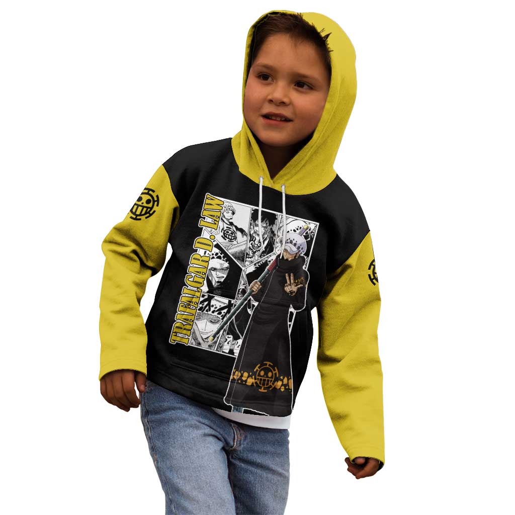Trafalgar D. Law - One Piece Kid Hoodie Anime Mix Manga Style