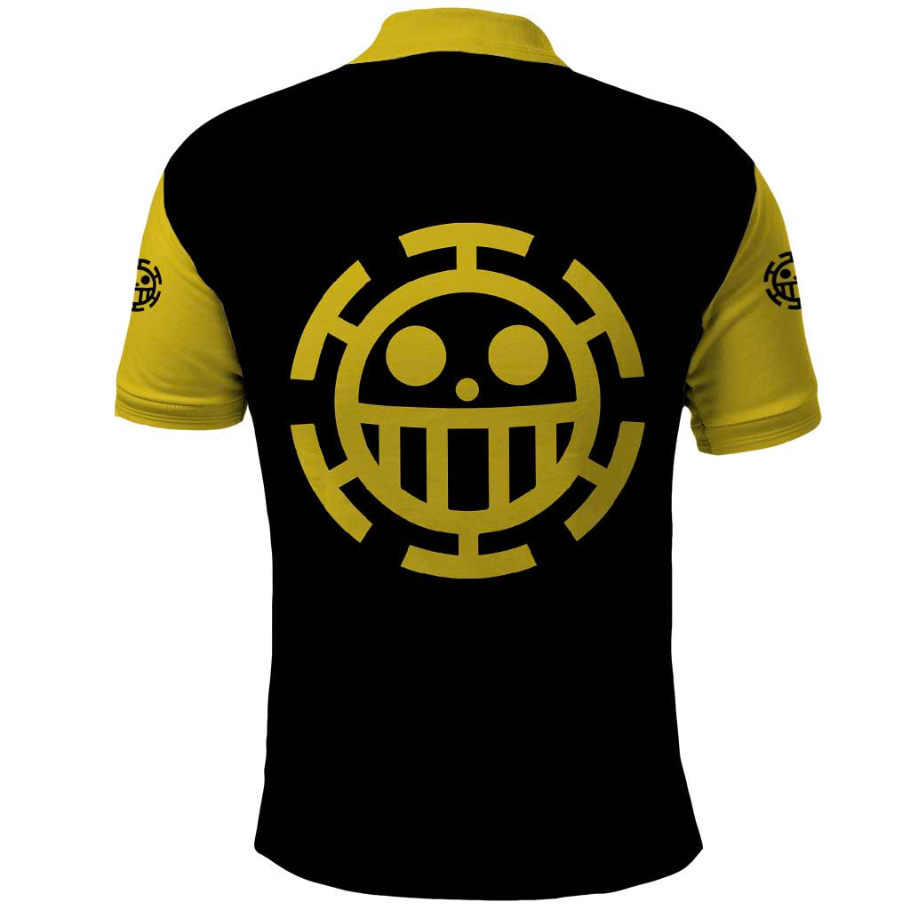 Trafalgar D. Law - One Piece Polo Shirt Anime Mix Manga Style