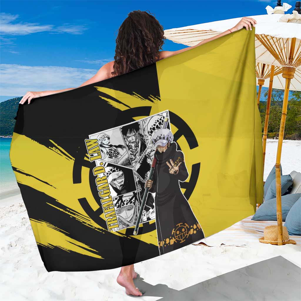 Trafalgar D. Law - One Piece Sarong Anime Mix Manga Style