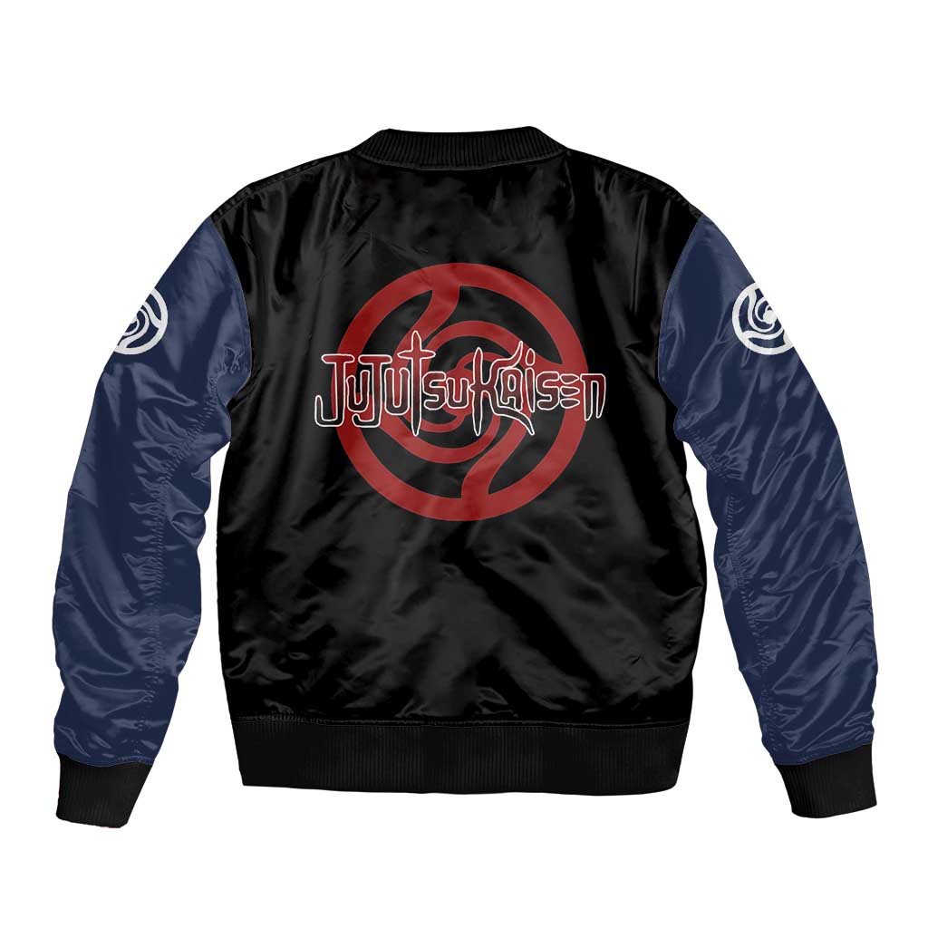Megumi Fushiguro - Jujustu Kaisen Sleeve Zip Bomber Jacket Anime Mix Manga Style