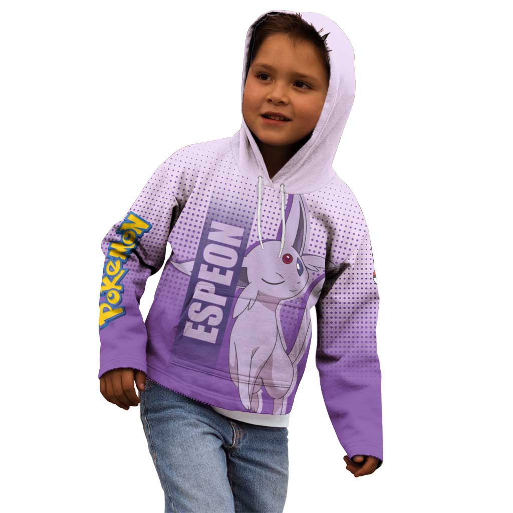 Espeon from Poké Kid Hoodie with Psychic Type Ability and Elegant Pose Design - The Mazicc