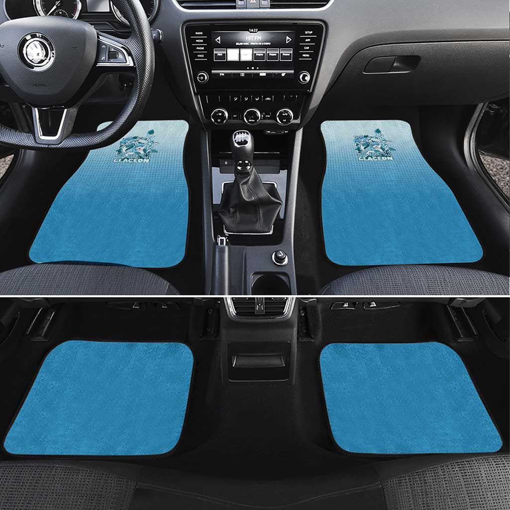 Glaceon from Poké Car Mats with Ice Type Ability and Elegant Pose Design - The Mazicc