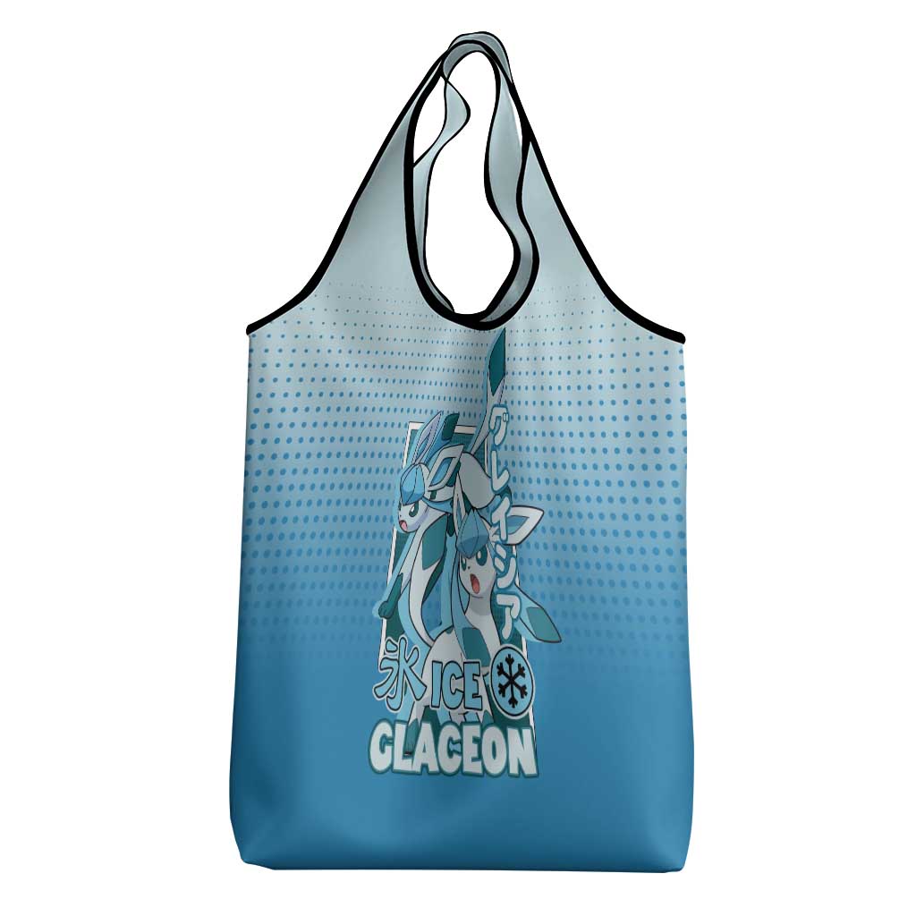 Glaceon from Poké Grocery Bag with Ice Type Ability and Elegant Pose Design - The Mazicc