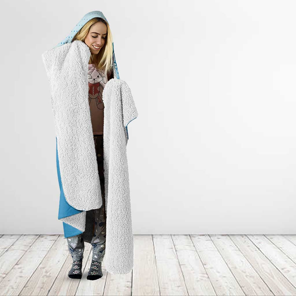 Glaceon from Poké Hooded Blanket with Ice Type Ability and Elegant Pose Design - The Mazicc