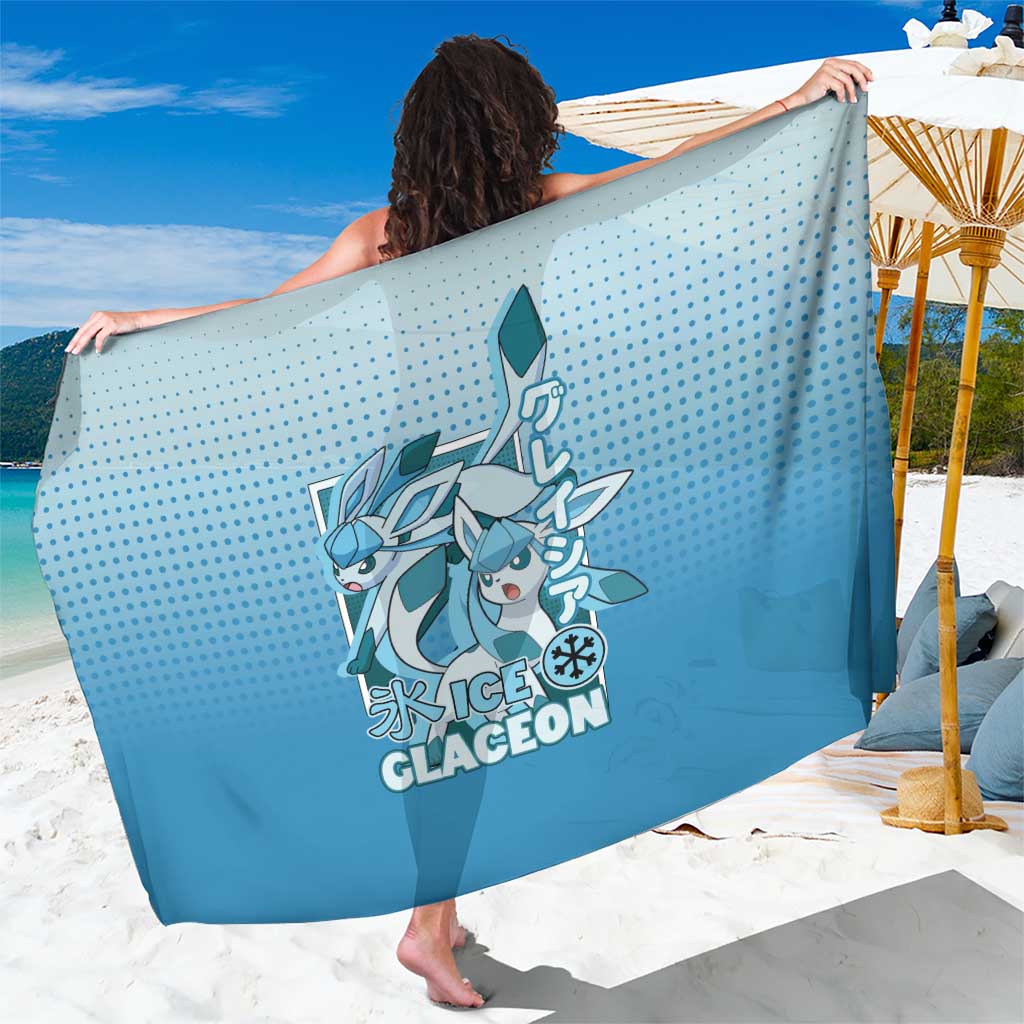 Glaceon from Poké Sarong with Ice Type Ability and Elegant Pose Design - The Mazicc