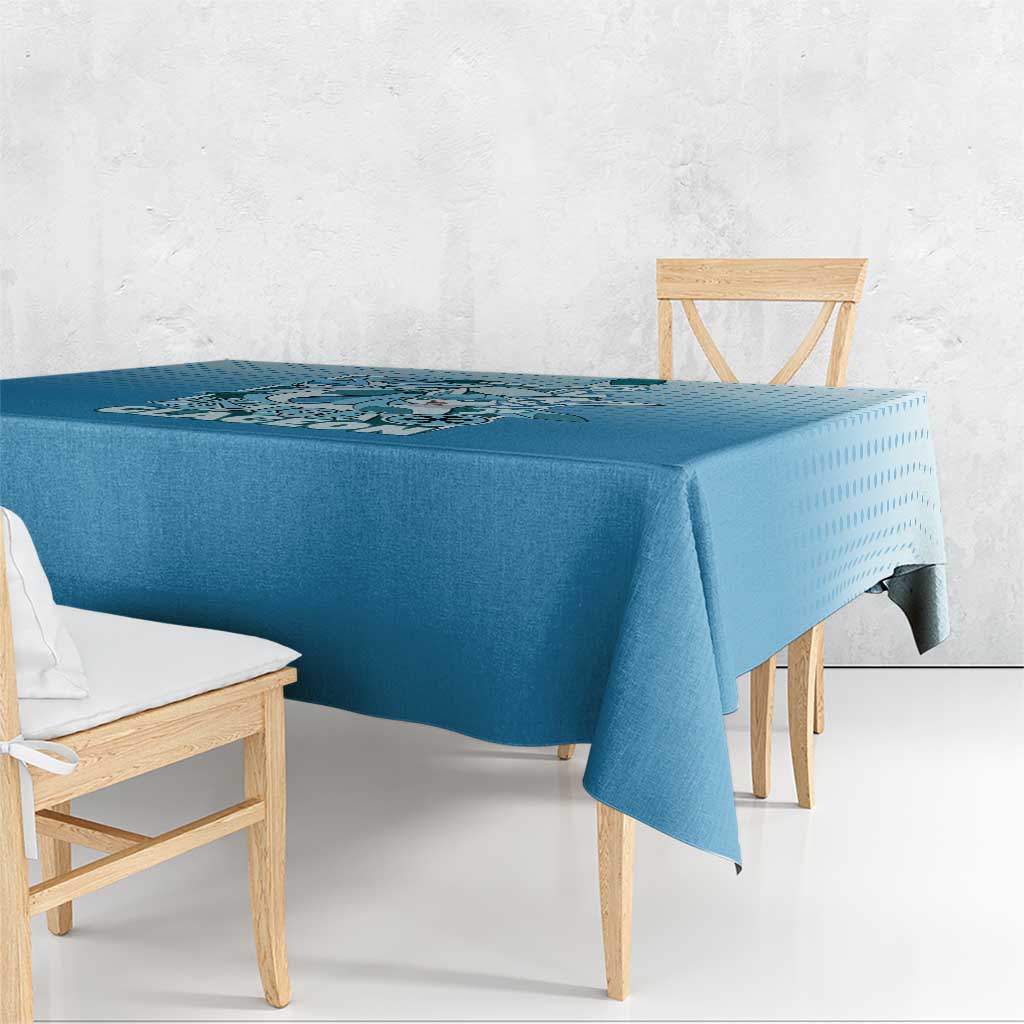 Glaceon from Poké Tablecloth with Ice Type Ability and Elegant Pose Design - The Mazicc
