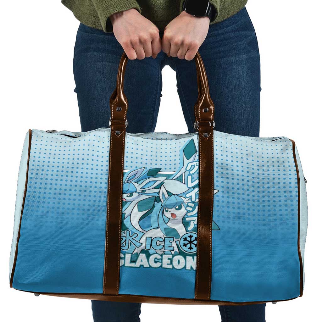 Glaceon from Poké Travel Bag with Ice Type Ability and Elegant Pose Design - The Mazicc