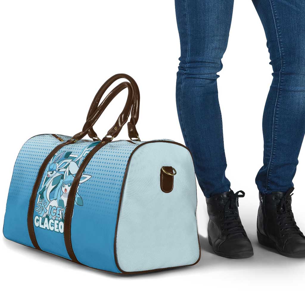 Glaceon from Poké Travel Bag with Ice Type Ability and Elegant Pose Design - The Mazicc