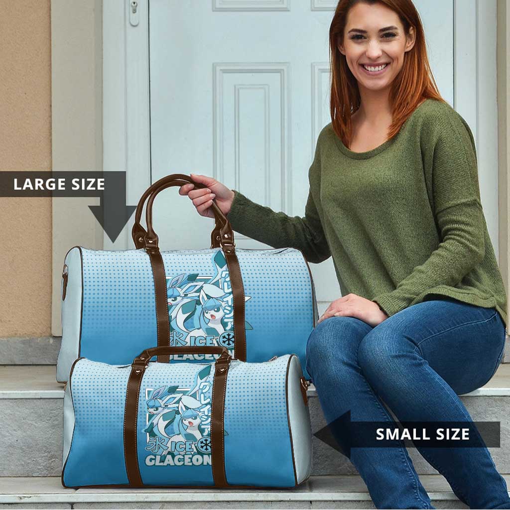 Glaceon from Poké Travel Bag with Ice Type Ability and Elegant Pose Design - The Mazicc