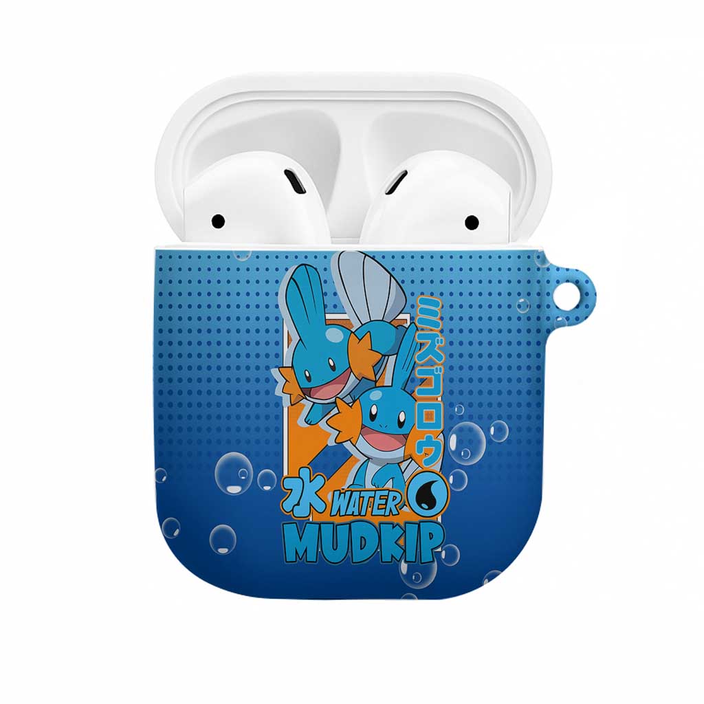 Mudkip from Poké AirPods Case with Water Type Ability and Playful Pose Design - The Mazicc