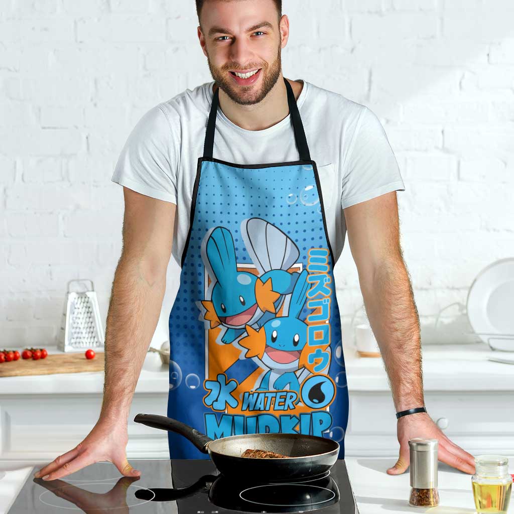 Mudkip from Poké Apron with Water Type Ability and Playful Pose Design - The Mazicc
