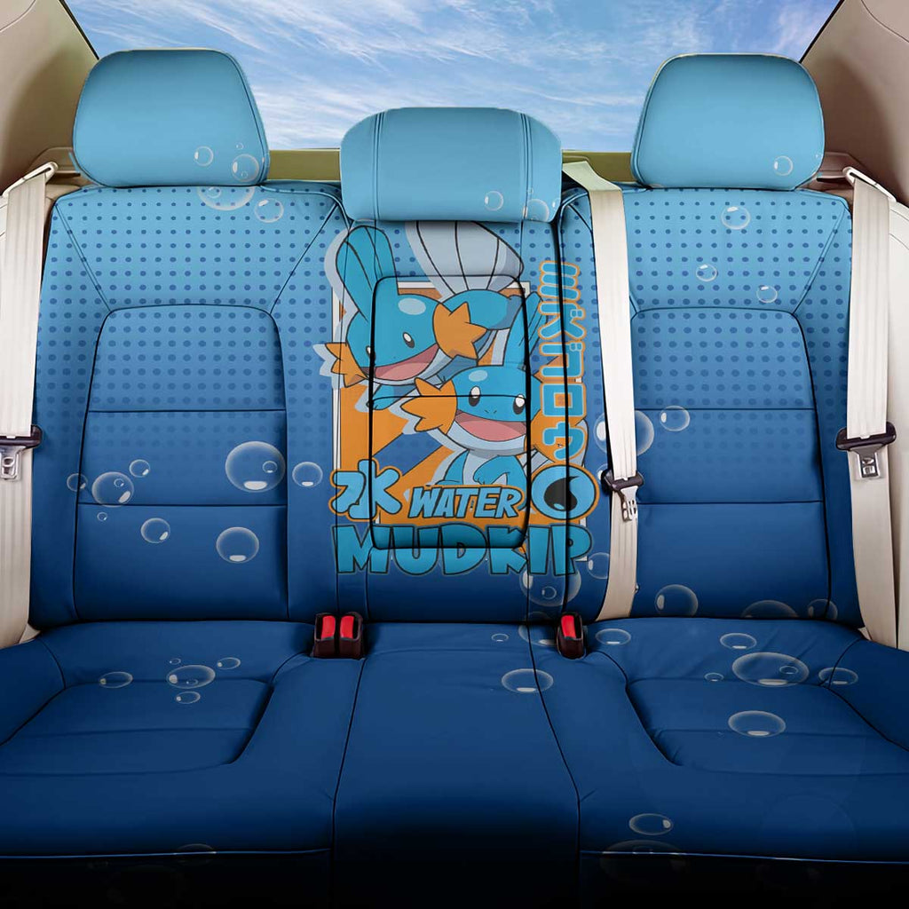 Mudkip from Poké Back Car Seat Cover with Water Type Ability and Playful Pose Design - The Mazicc