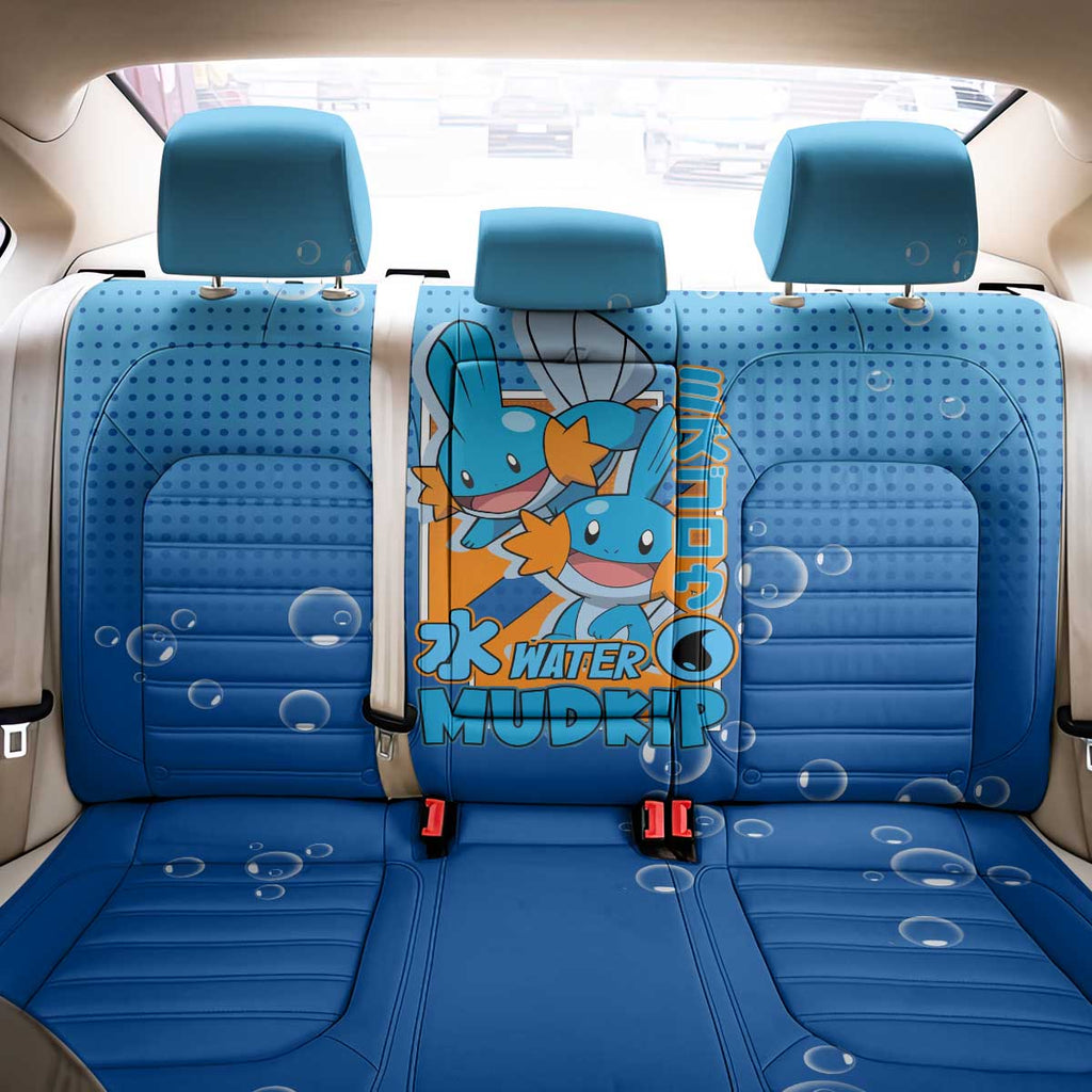 Mudkip from Poké Back Car Seat Cover with Water Type Ability and Playful Pose Design - The Mazicc