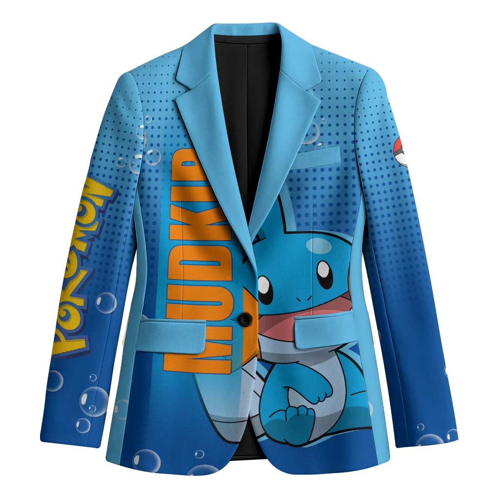 Mudkip from Poké Blazer with Water Type Ability and Playful Pose Design - The Mazicc