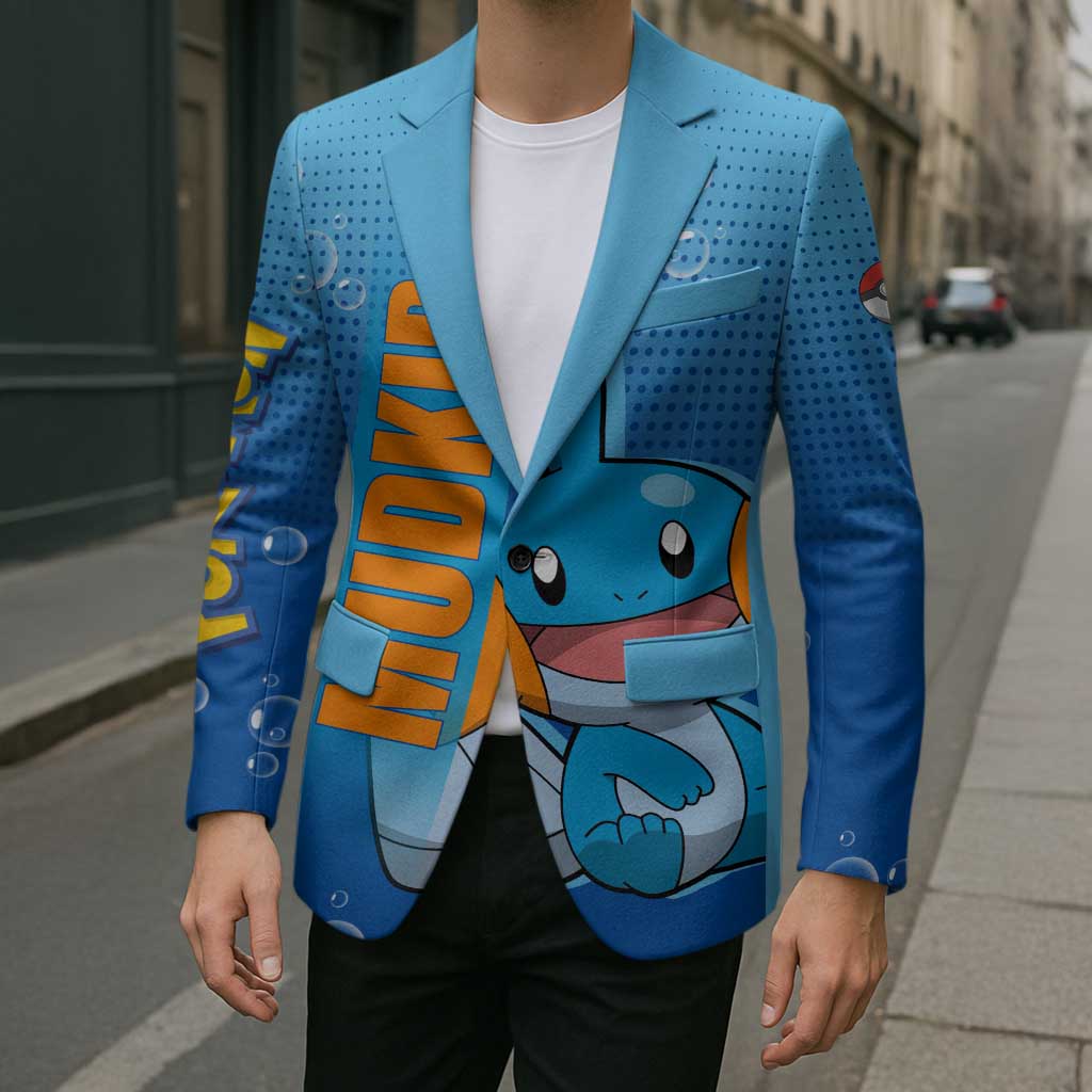 Mudkip from Poké Blazer with Water Type Ability and Playful Pose Design - The Mazicc