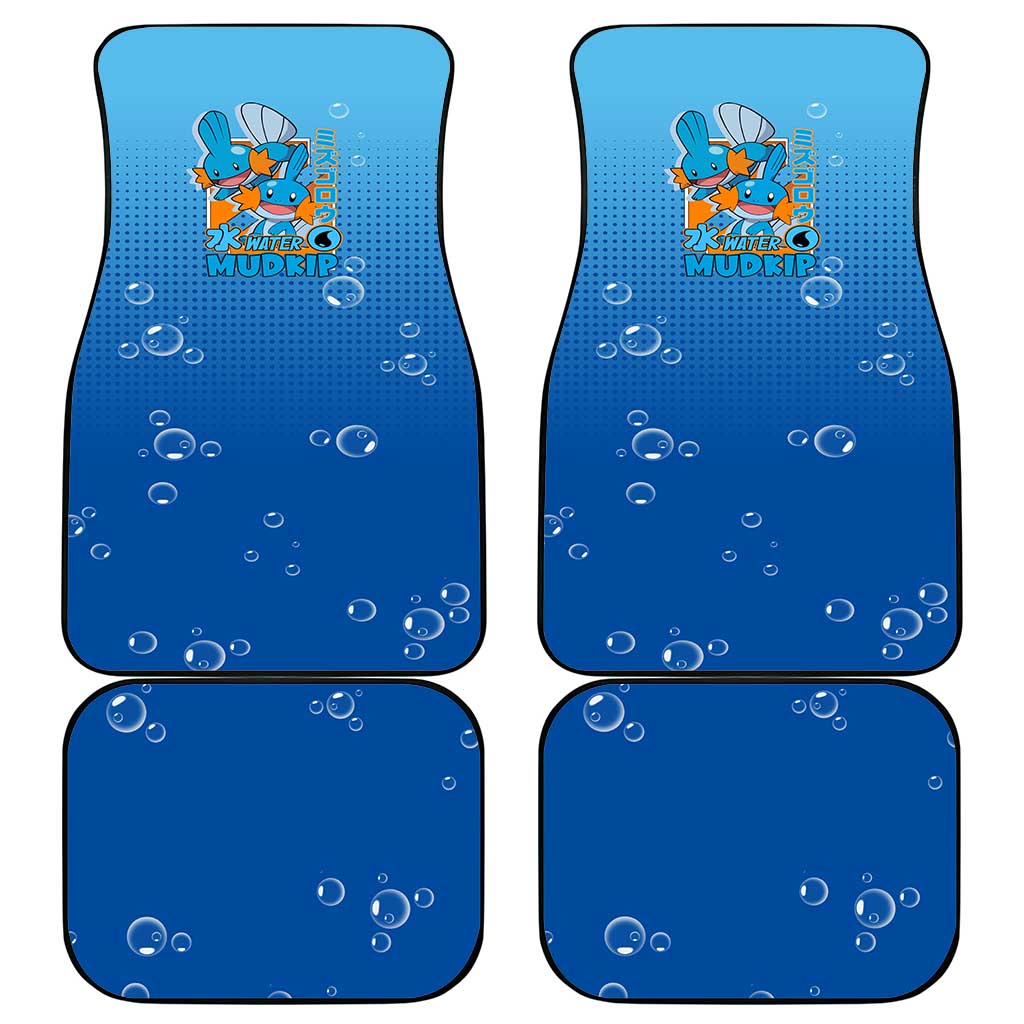 Mudkip from Poké Car Mats with Water Type Ability and Playful Pose Design - The Mazicc