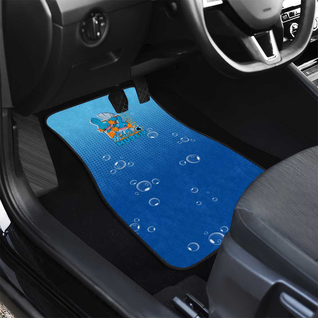 Mudkip from Poké Car Mats with Water Type Ability and Playful Pose Design - The Mazicc
