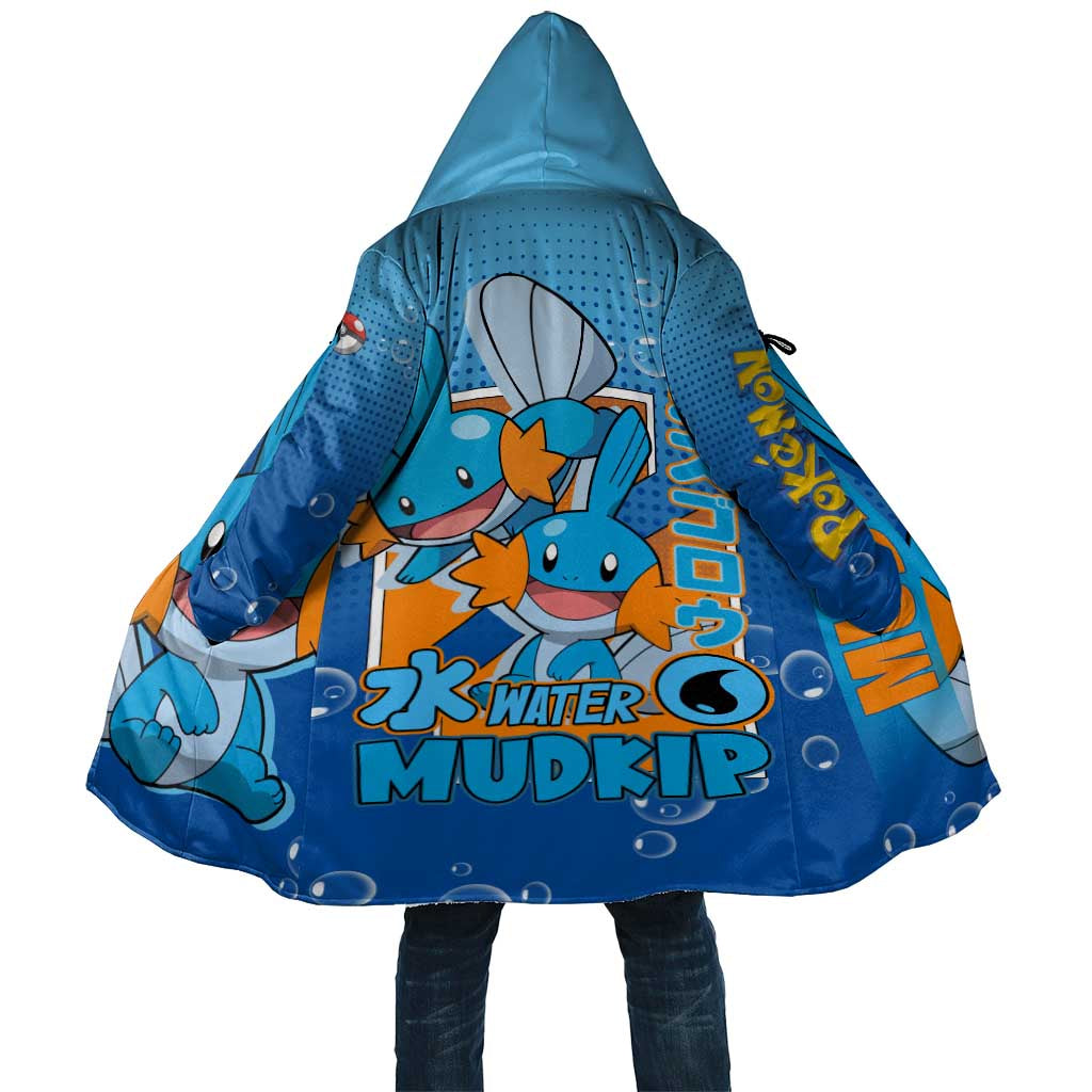 Mudkip from Poké Cloak with Water Type Ability and Playful Pose Design - The Mazicc