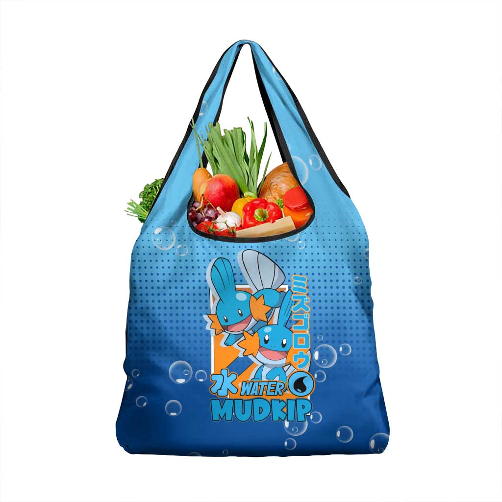 Mudkip from Poké Grocery Bag with Water Type Ability and Playful Pose Design - The Mazicc
