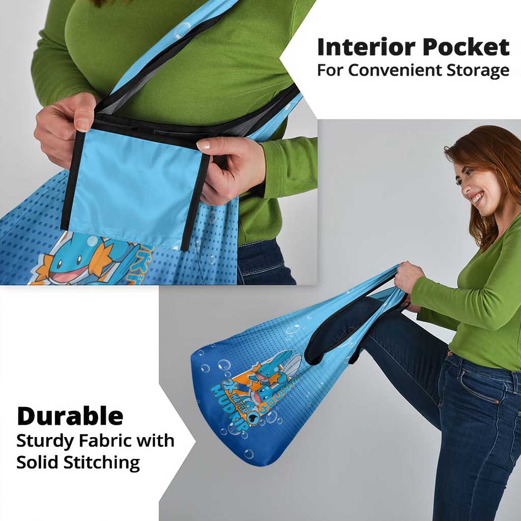 Mudkip from Poké Grocery Bag with Water Type Ability and Playful Pose Design - The Mazicc