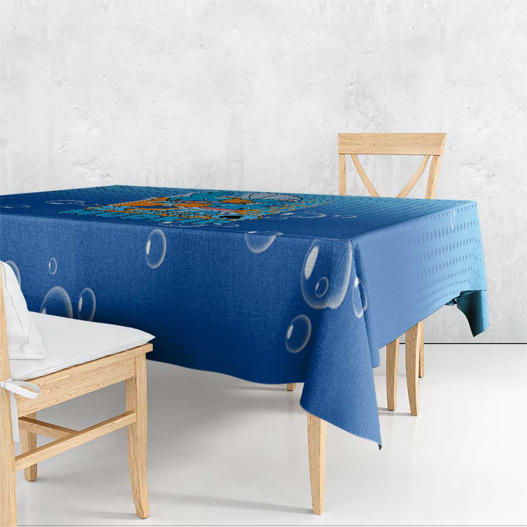 Mudkip from Poké Tablecloth with Water Type Ability and Playful Pose Design - The Mazicc