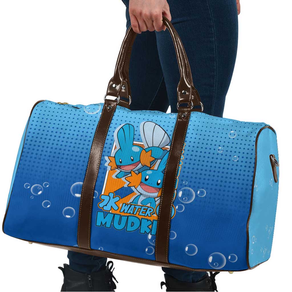 Mudkip from Poké Travel Bag with Water Type Ability and Playful Pose Design - The Mazicc