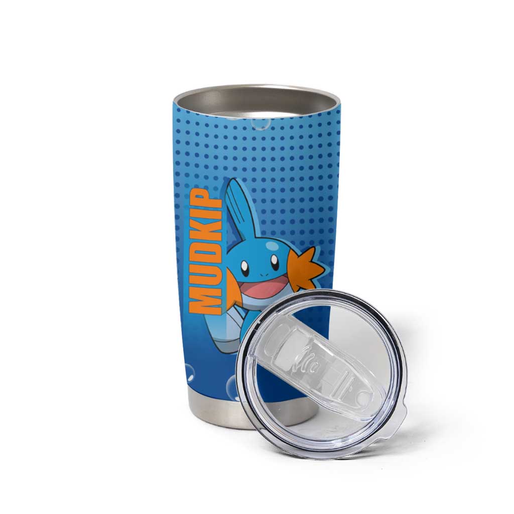 Mudkip from Poké Tumbler Cup with Water Type Ability and Playful Pose Design - The Mazicc