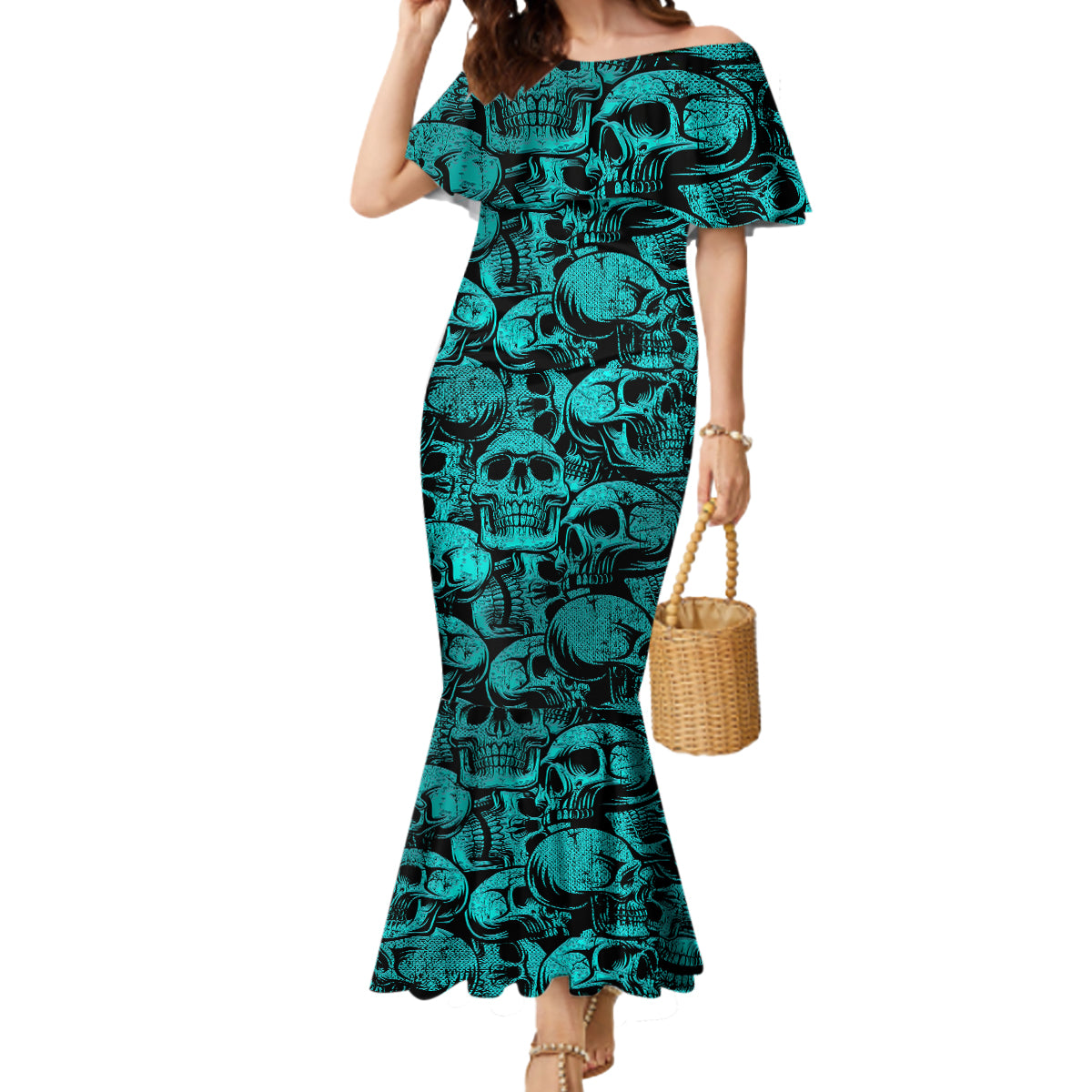 three-6-mafia-skull-mermaid-dress-three-6-mafia
