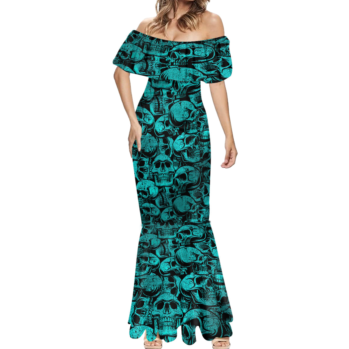 three-6-mafia-skull-mermaid-dress-three-6-mafia