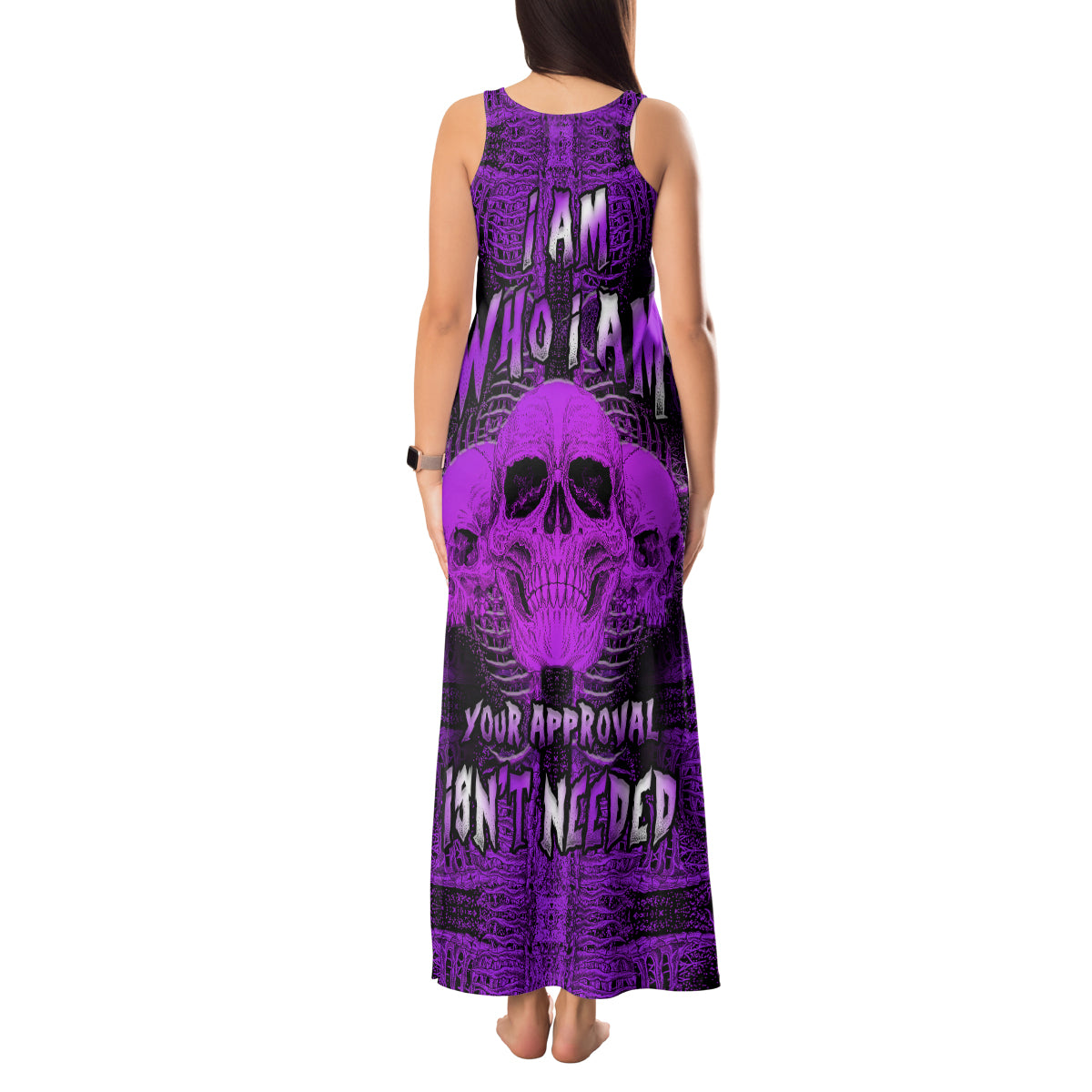 skull-pattern-tank-maxi-dress-i-am-who-i-am-your-approval-isnt-needed