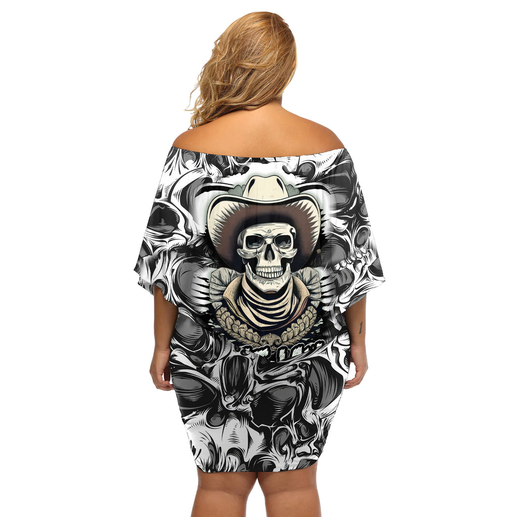 skull-cowboy-off-shoulder-short-dress-out-law