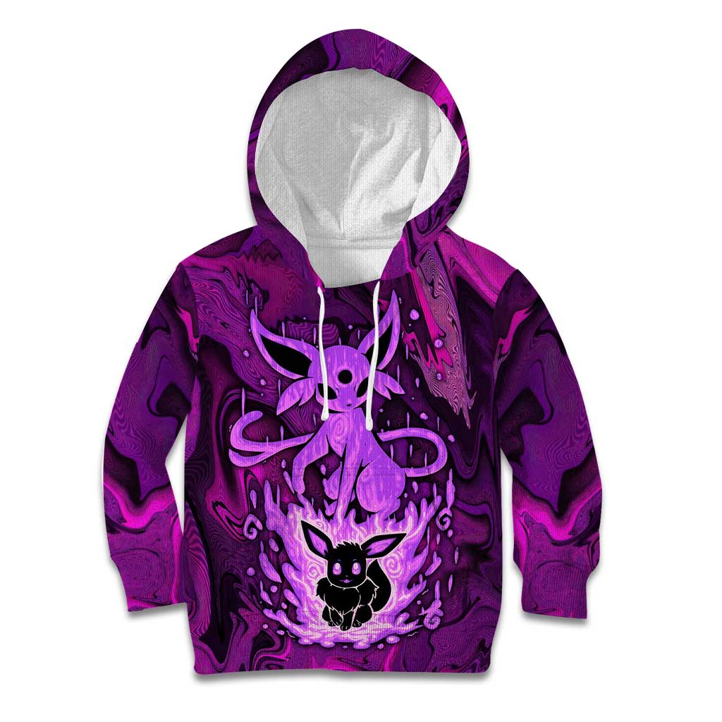 Blazing Espeon Kid Hoodie Anime Style