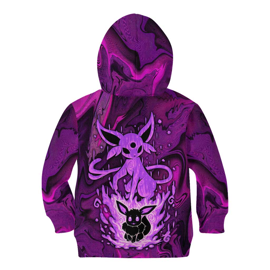 Blazing Espeon Kid Hoodie Anime Style