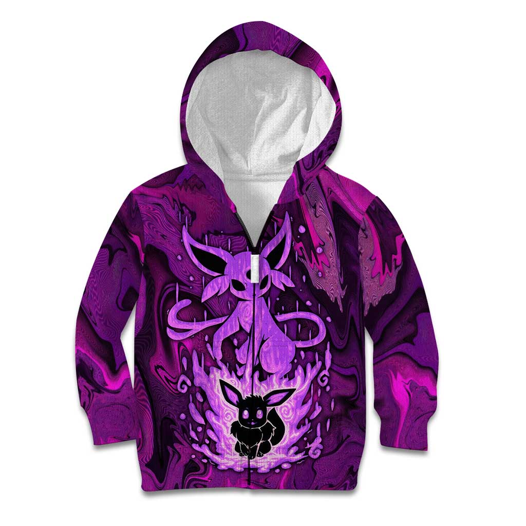 Blazing Espeon Kid Hoodie Anime Style