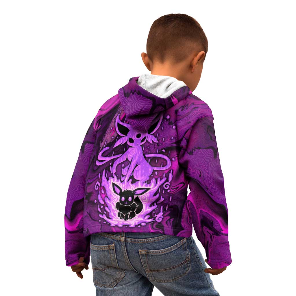 Blazing Espeon Kid Hoodie Anime Style