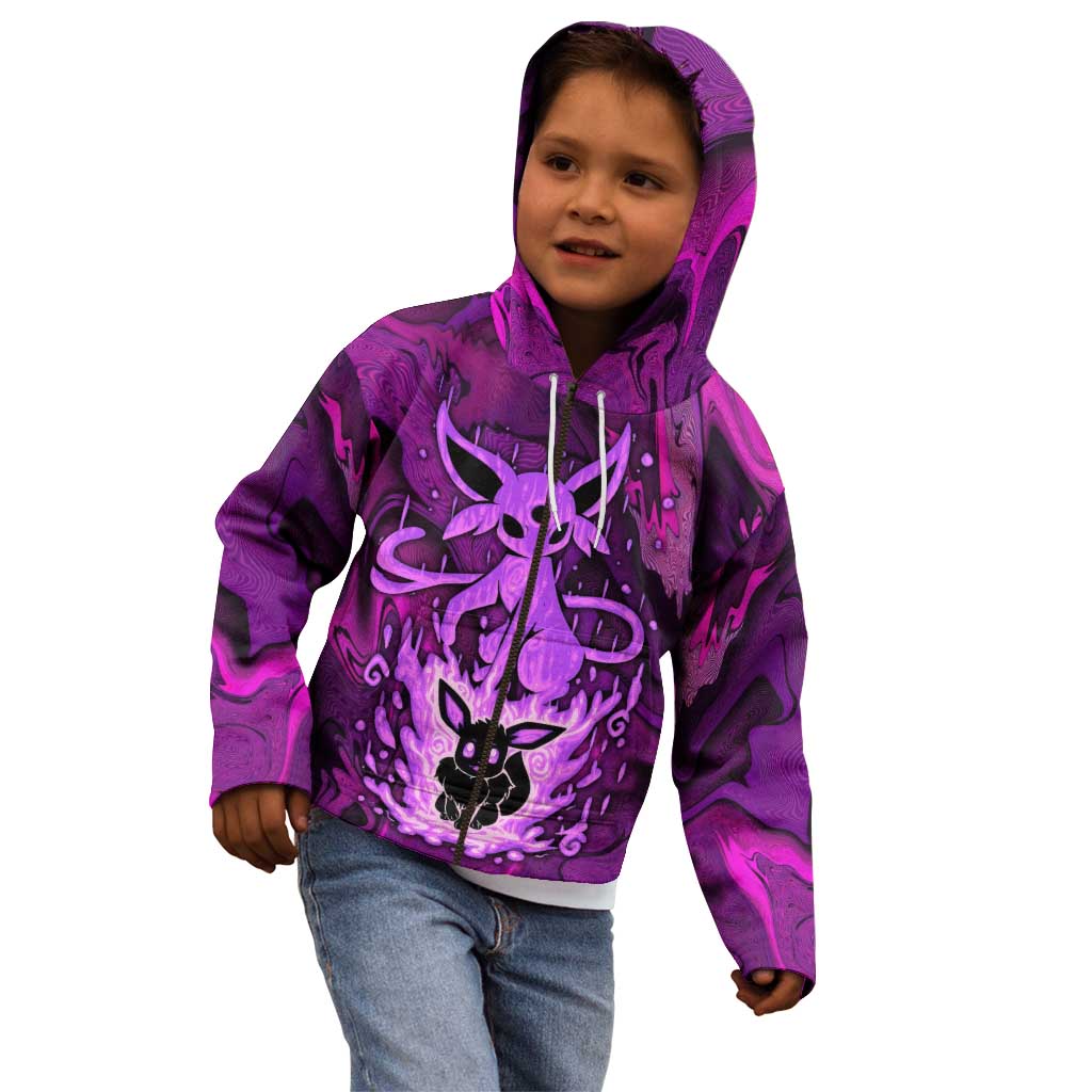 Blazing Espeon Kid Hoodie Anime Style