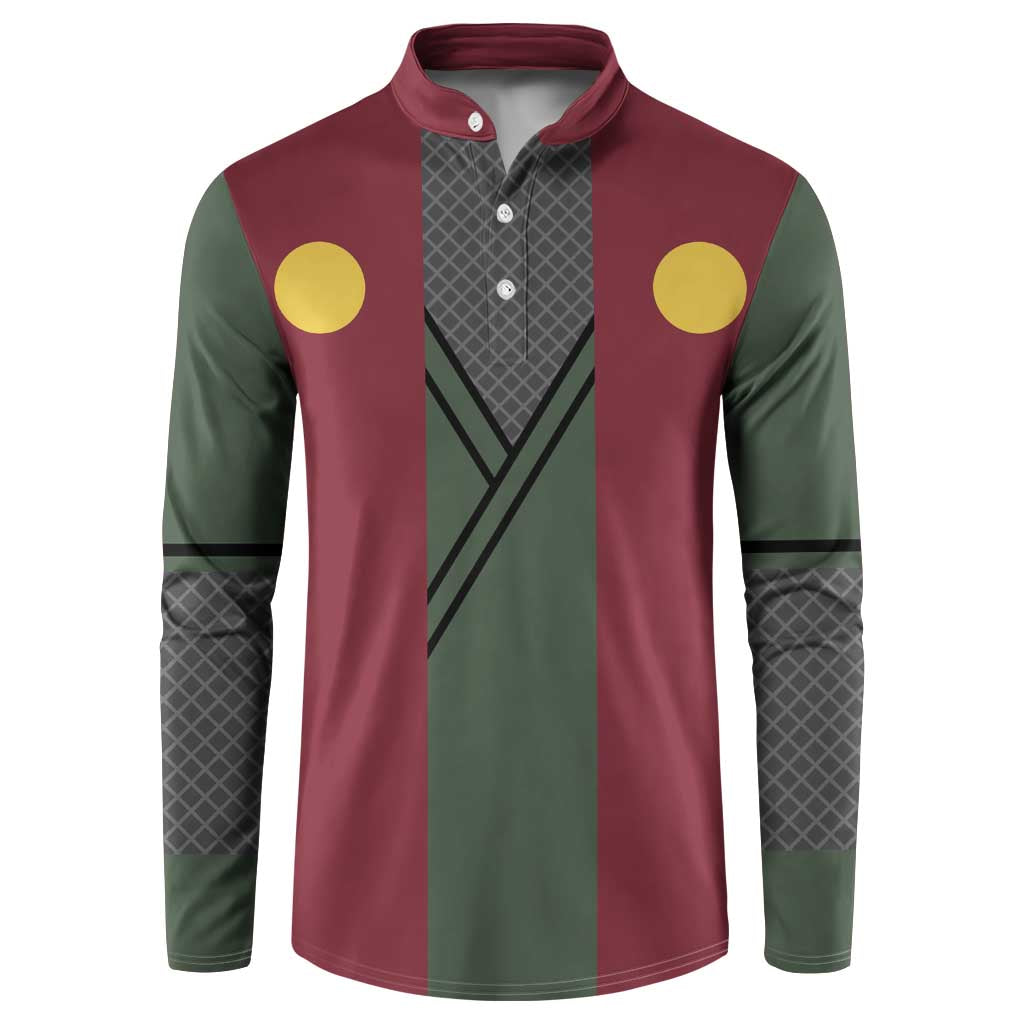 Jiraiya Uniform Naruto Button Sweatshirt Anime Style